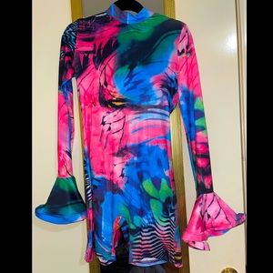 Tropical romper by @shopc.z size M never worn